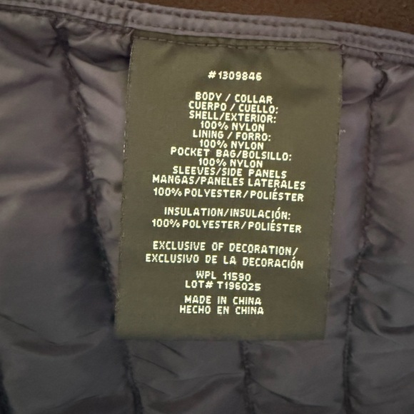 32 Degrees Women’s Blue Full Zip Pockets Collared Stretch Lightweight Jacket L - Picture 5 of 7